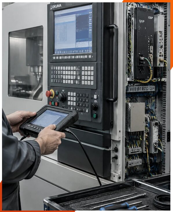 Ремонт систем Okuma OSP в Прокопьевске от 8270 р. | ЮнионикРу